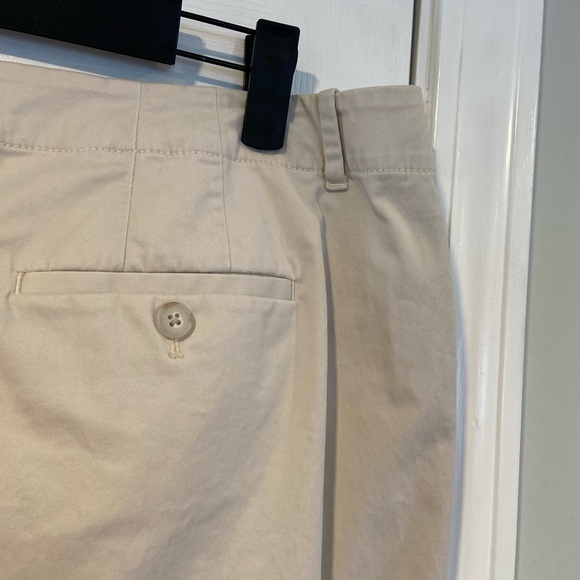 NFS Live In Khaki Chino Wide Leg Comfy Flat Front Cotton Stretch - Picture 7 of 12